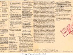 1950 Szegedi Fegyház és Börtönben irt levél